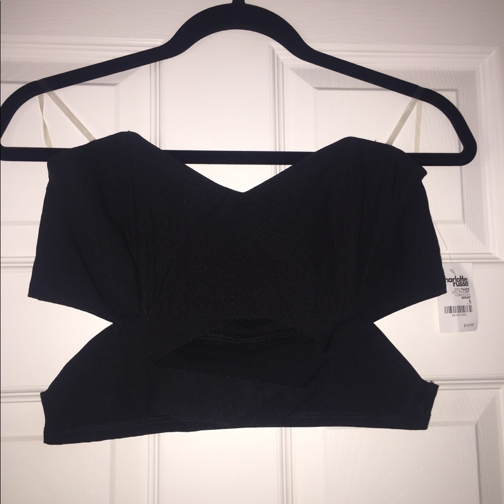 Cut out crop top